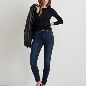 Madewell Size 28 10" High-Rise Skinny Jeans in Kingston Wash